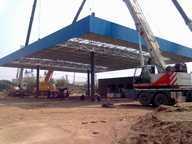 武安加气站网架工程